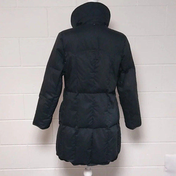 SHARPEE DESIGNER COLLECTION BLACK, DOWN FILLED, 2WAY ZIP, PUFFER COAT 11/12 - Picture 2 of 8
